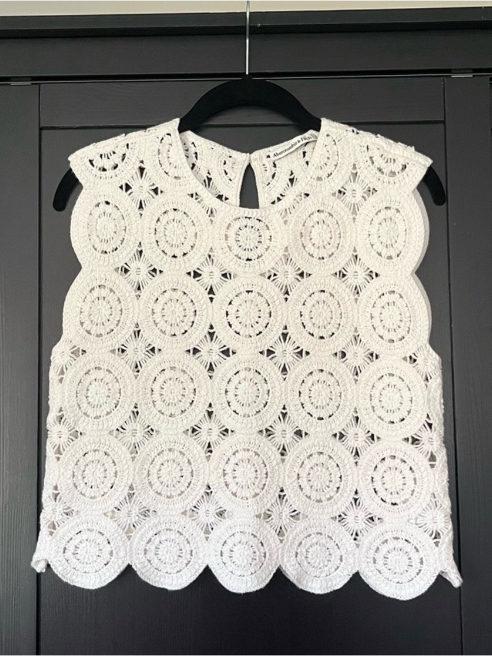 A&F Crochet Skirt Set